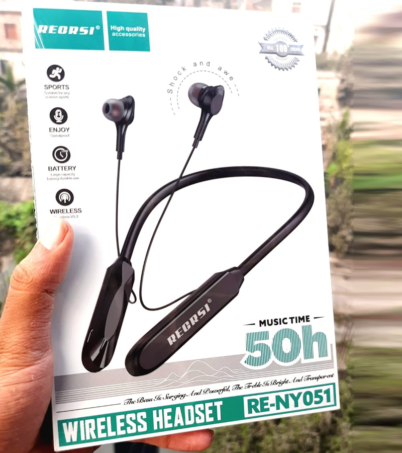 Regrsi Re Ny 051 neckband, Bluetooth version 0.5